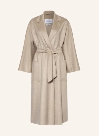 Max Mara Cashmere-Mantel Labbro, Beige