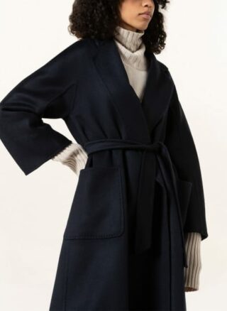 Max Mara Cashmere-Mantel Labbro, Blau