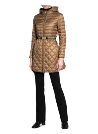 Max Mara Daunenmantel, Braun