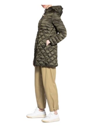 Max Mara Daunenmantel, Grün