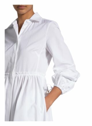 Max Mara Hemdblusenkleid Bairo, Weiß