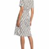 Max Mara Hemdblusenkleid Fumana, Weiß