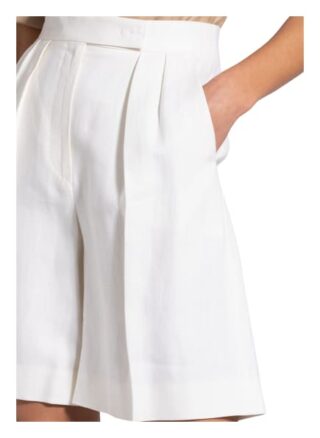 Max Mara Leinenshorts Rosi, Weiß