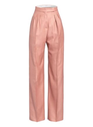 Max Mara Marlenehose Josef mit Seide, Pink
