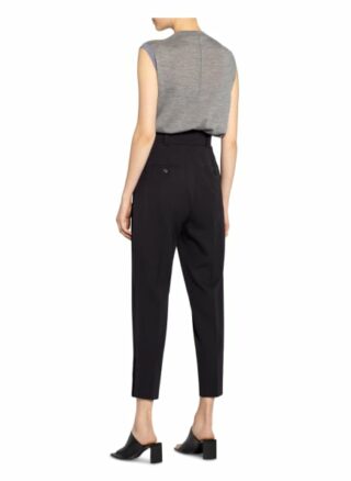 Max Mara Paperbag-Hose Dida, Blau