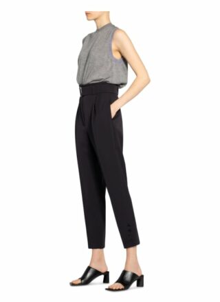Max Mara Paperbag-Hose Dida, Blau