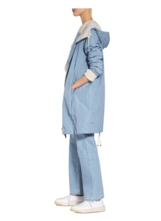 Max Mara Parka Esporte zum Wenden, Blau