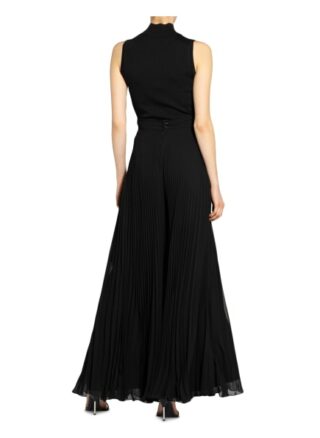 Max Mara Plisseehose Carpazi, Schwarz