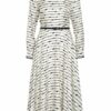 Max Mara Seidenkleid Gattini, Weiß