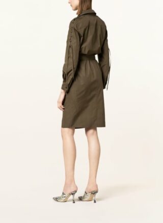 Max Mara Wickelkleid Voto, Grün