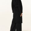 Max Mara Wollmantel Madame, Schwarz