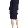 Maxmara Studio Etuikleid, Blau