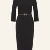 Maxmara Studio Etuikleid Ponera mit 3/4-Arm, Schwarz