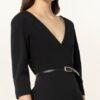 Maxmara Studio Etuikleid Ponera mit 3/4-Arm, Schwarz