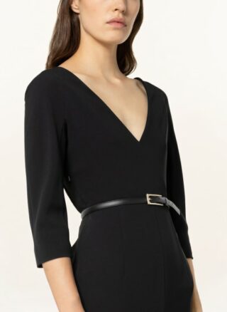 Maxmara Studio Etuikleid Ponera mit 3/4-Arm, Schwarz