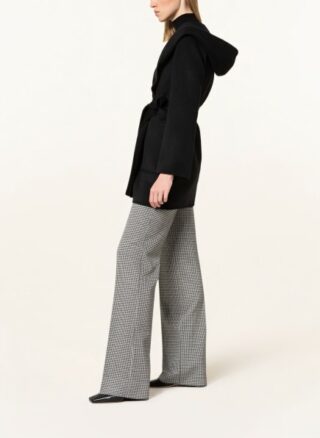 Maxmara Studio Mantel Tondo, Schwarz