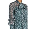 Maxmara Studio Seidenkleid Millefleur, Grün