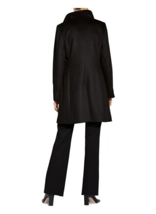 Maxmara Studio Wollmantel Agnese, Schwarz