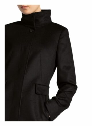 Maxmara Studio Wollmantel Agnese, Schwarz