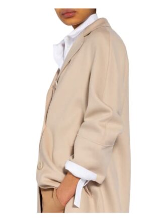 Maxmara Studio Wollmantel Eneide, Beige