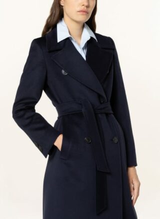 Maxmara Studio Wollmantel Macario, Blau