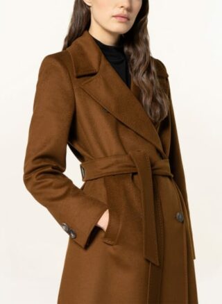 Maxmara Studio Wollmantel Macario, Braun