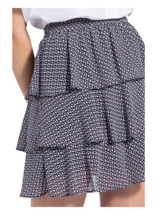 Michael Kors Rock mit Volants, Blau