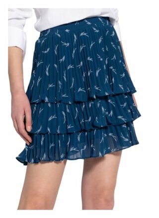 Michael Kors Rock mit Volants, Blau