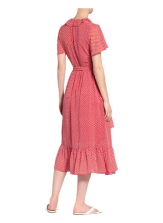 Michael Kors Wickelkleid, Rot
