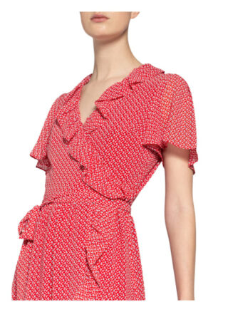 Michael Kors Wickelkleid, Rot