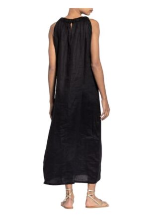 Mint & Mia Leinenkleid, Schwarz