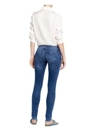 MIRACLE OF DENIM Ellen Skinny Jeans Damen, Blau