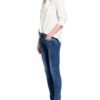 MIRACLE OF DENIM Ellen Skinny Jeans Damen, Blau