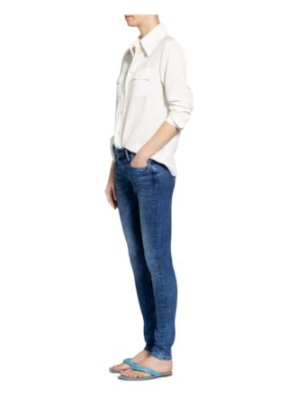 MIRACLE OF DENIM Ellen Skinny Jeans Damen, Blau