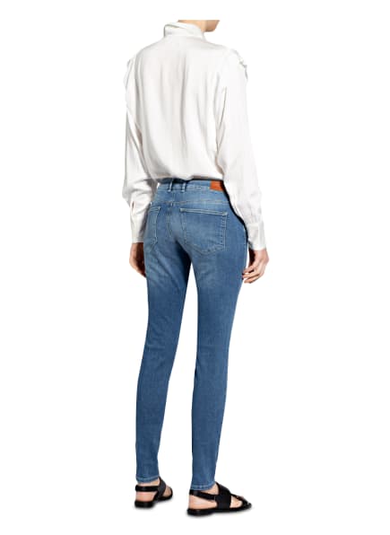 MIRACLE OF DENIM Sina Skinny Jeans Damen, Blau