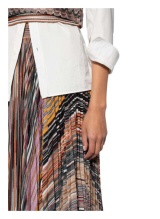 Missoni Faltenrock, Gelb