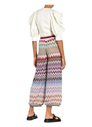 Missoni Hose mit Glitzergarn, Pink