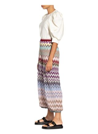 Missoni Hose mit Glitzergarn, Pink