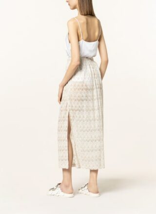 Missoni Strickhose mit Glitzergarn, Weiß