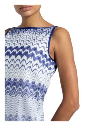 Missoni Strickkleid, Blau