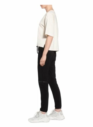 Monari Cargohose im Jogging-Stil, Schwarz