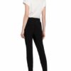 Monari Hose im Jogging-Stil mit Schmucksteinbesatz, Schwarz