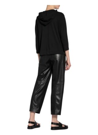 Monari Jerseyjacke mit 3/4-Arm, Schwarz