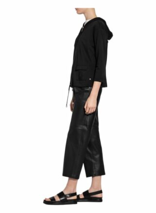 Monari Jerseyjacke mit 3/4-Arm, Schwarz