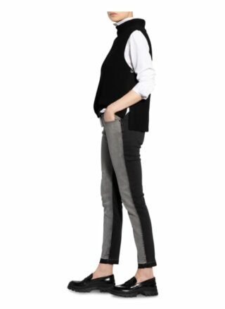 Monari Skinny Jeans, Schwarz