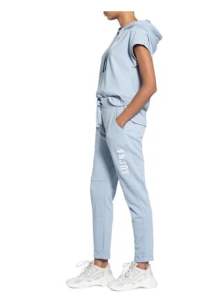 Monari Sweathose im Jogging-Stil, Blau