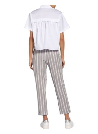 More & More 7/8-Hose im Jogging-Stil, Grau
