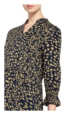More & More Kleid mit 3/4-Arm, Blau
