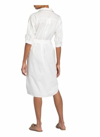 Mos Mosh Hemdblusenkleid Aslaug, Weiß