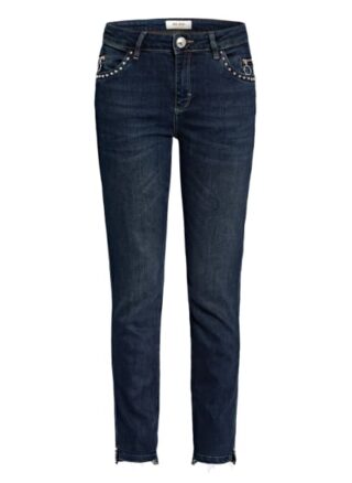 Mos Mosh Jeans Sumner Sazz mit Nietenbesatz, Blau